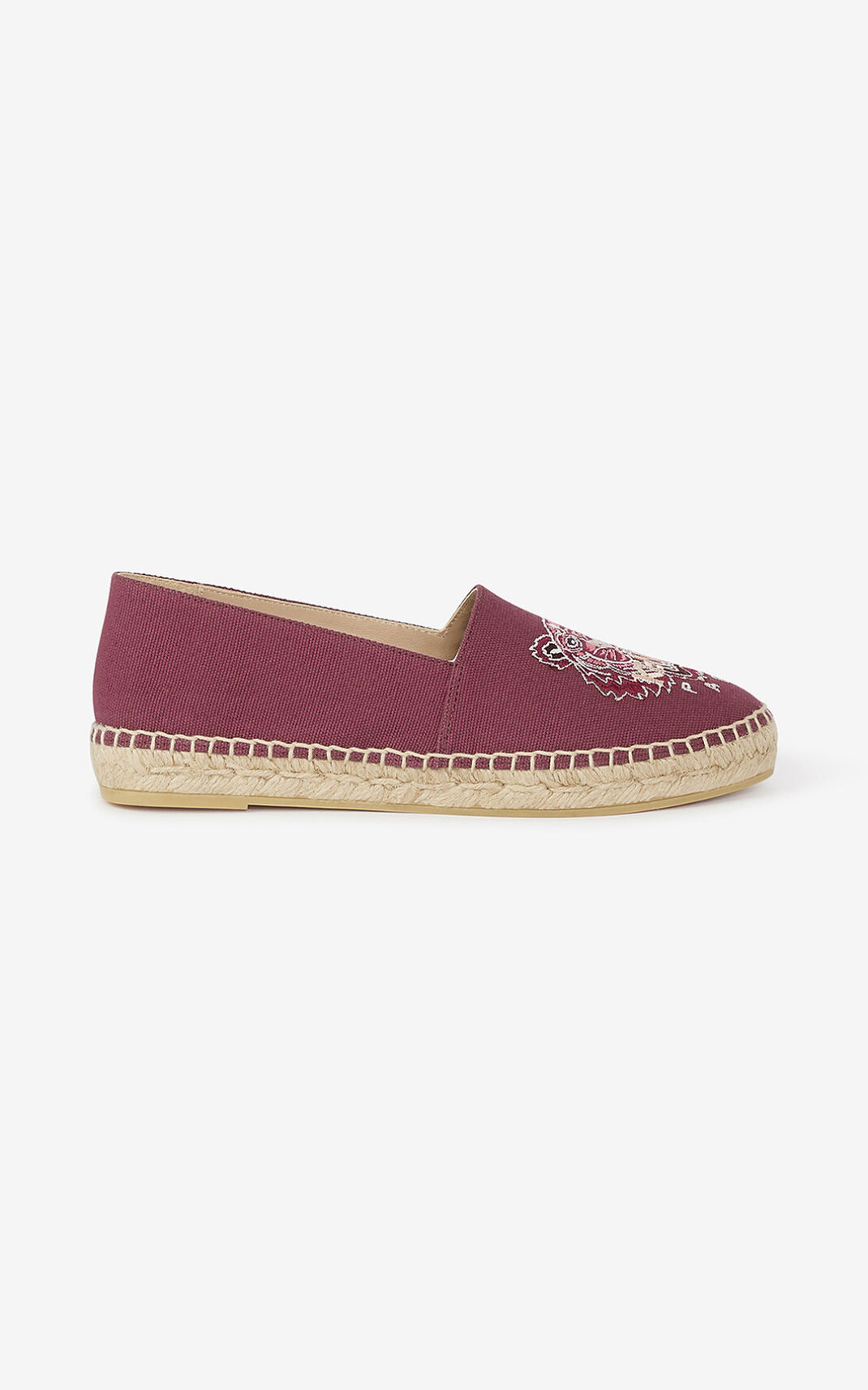 Kenzo Tiger canvas Ženska Espadrile Črna SI-9563040